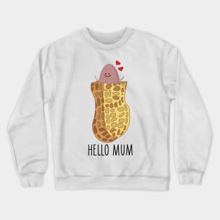 Peanut baby birth (b) Crewneck Sweatshirt